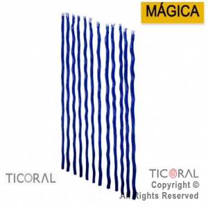 VELA 2327 IRREGULAR MAGICA 16 CM AZUL x 12